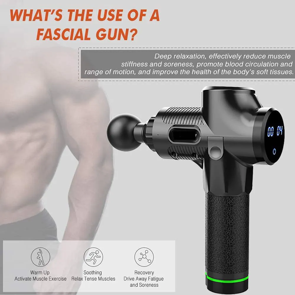 6 Head Massage Gun