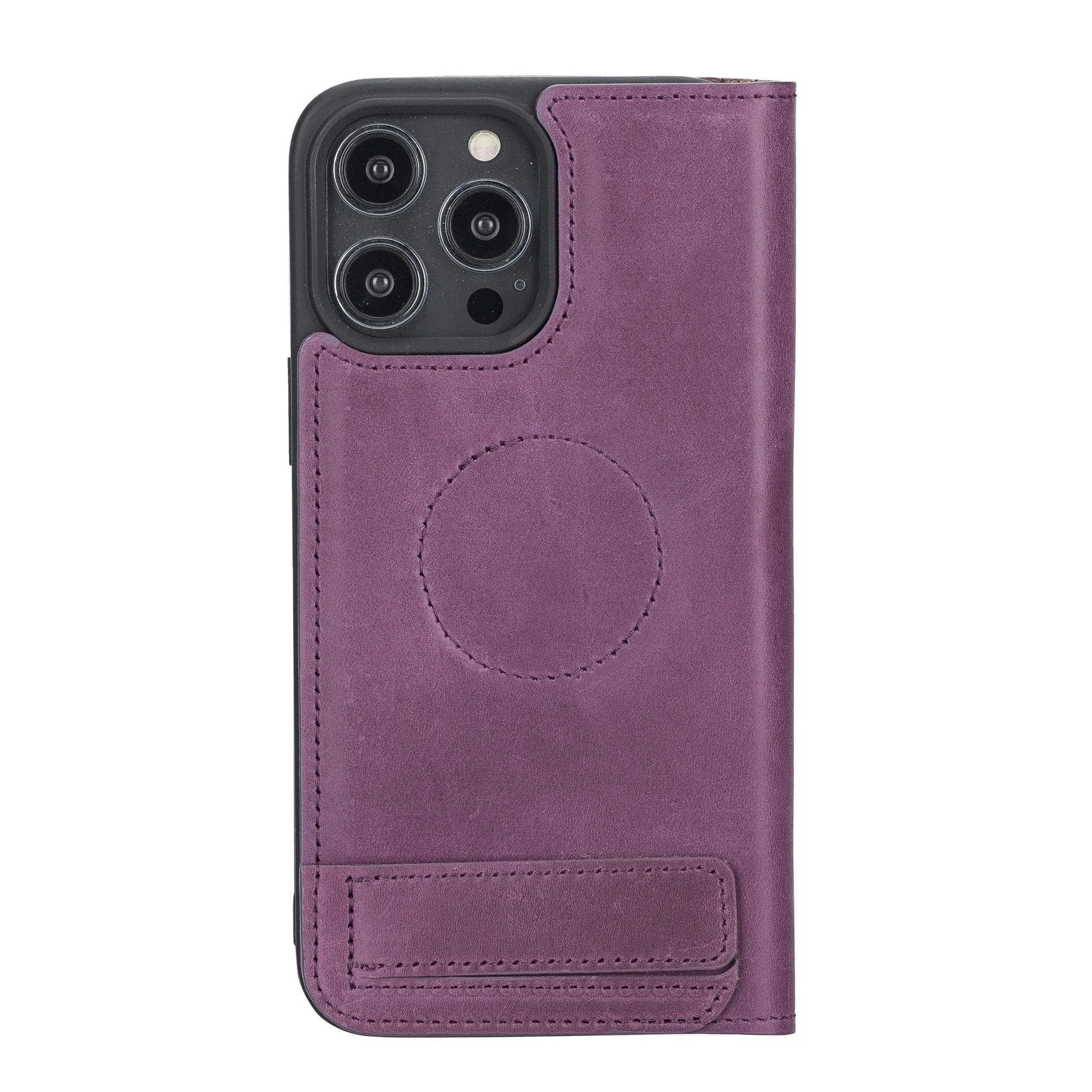 Apple iPhone 14 Series Brooks Leather Slim Wallet Case