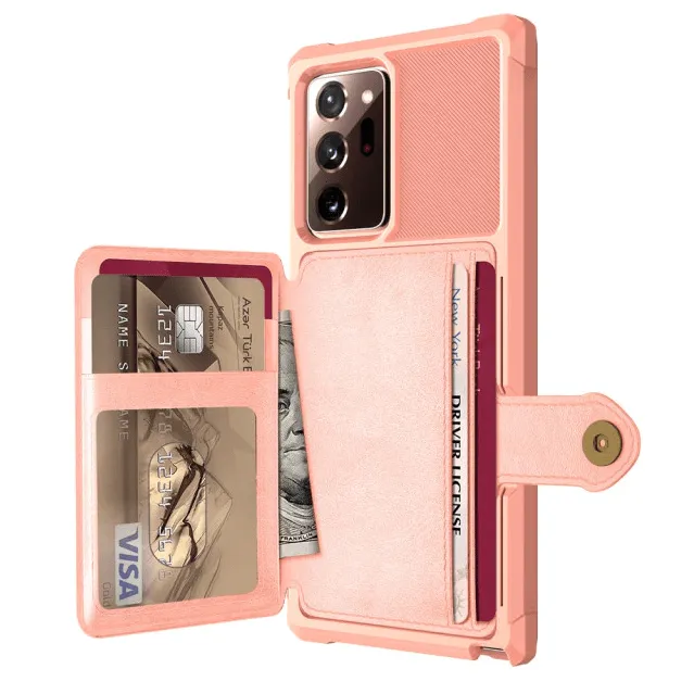 Magnetic Leather Wallet Case For Samsung Galaxy Note