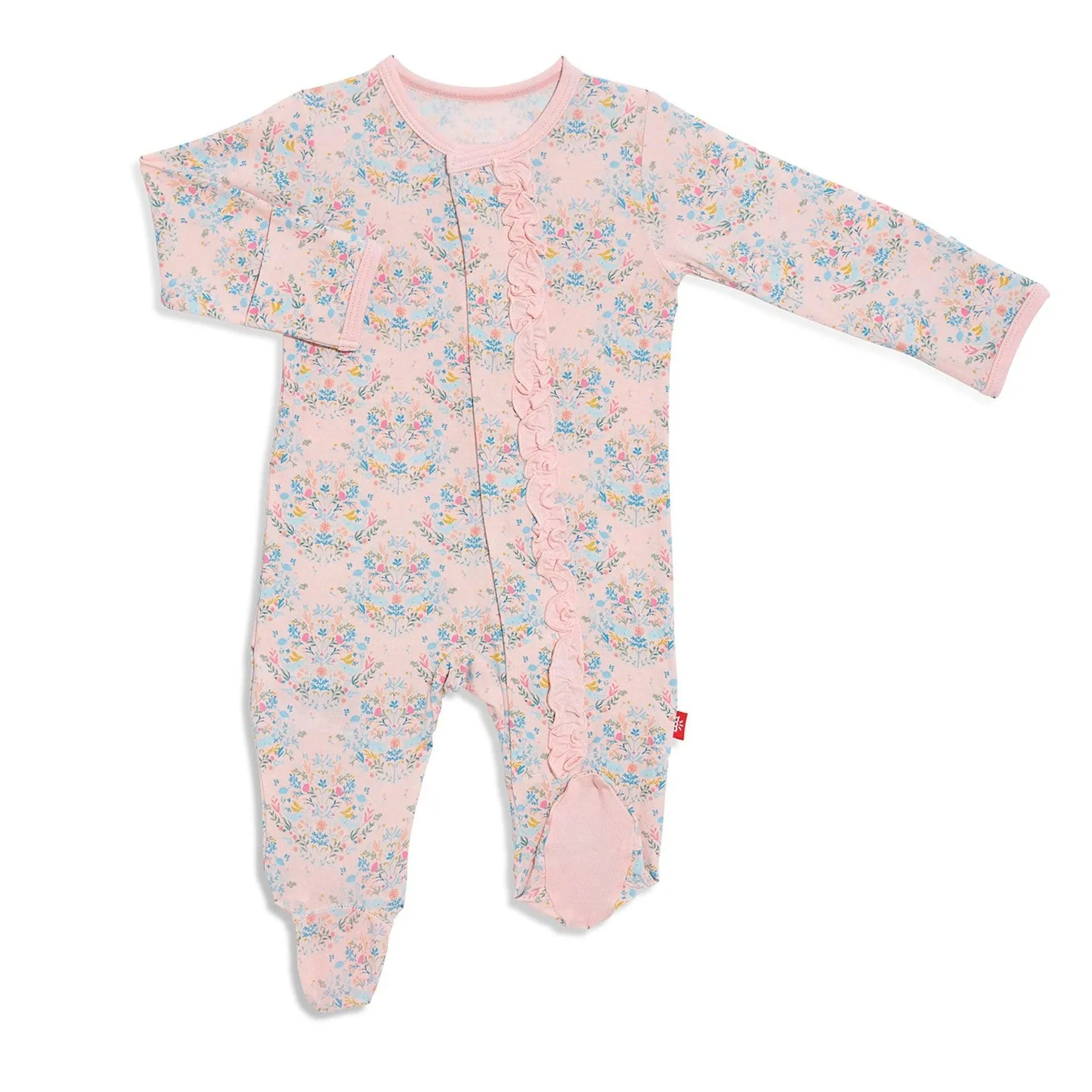 Magnificent Baby: Fleur De Sea Modal Magnetic Footie