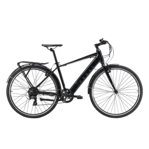 Pedal Lightning Electric Bike 700c Wheels 374Wh Battery Black