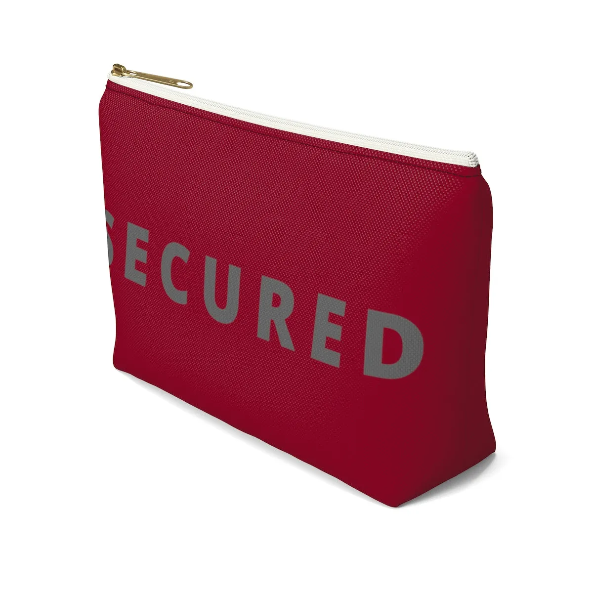 Secure The Bag (Bordeaux Pouch)