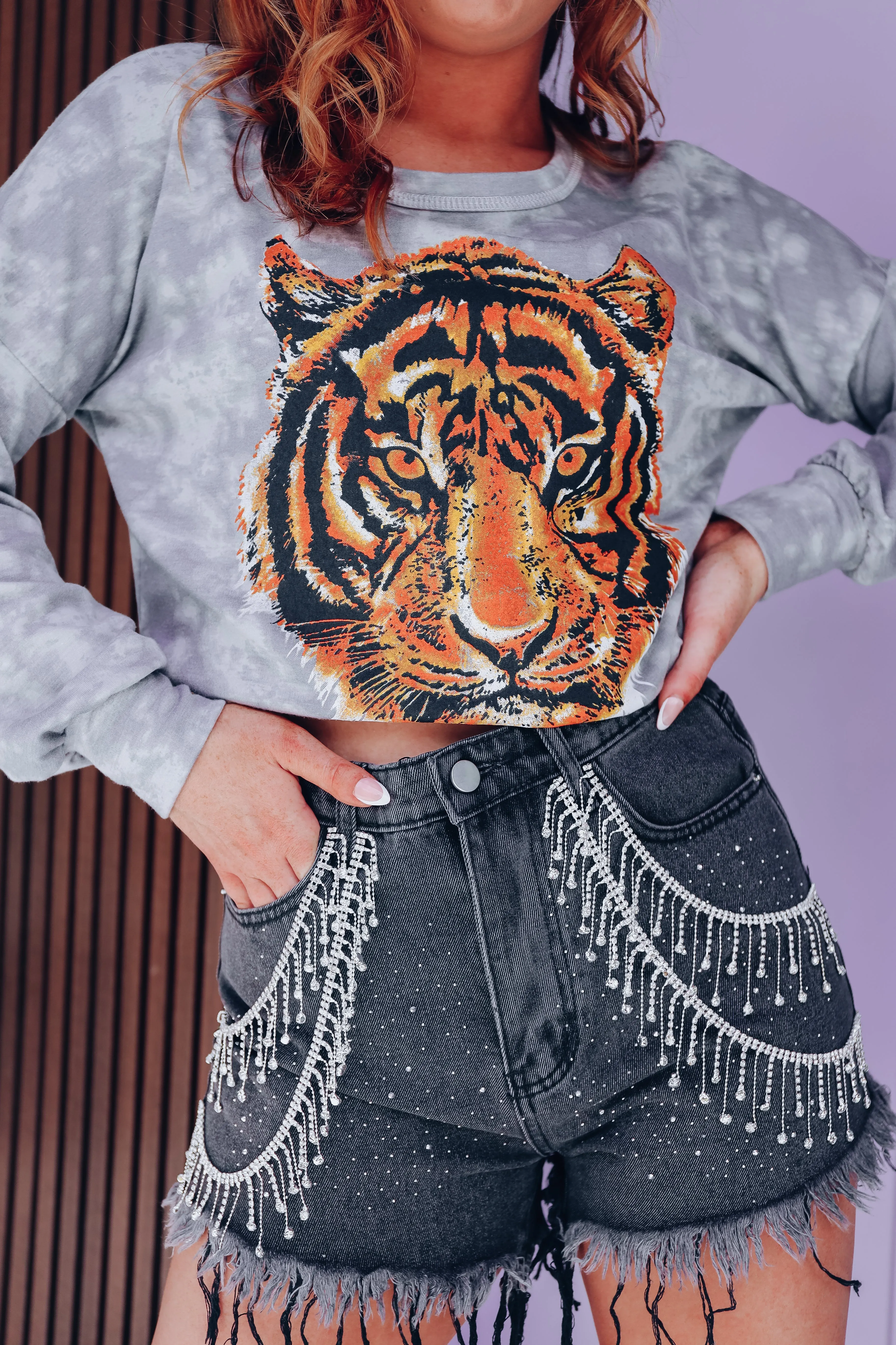 Tiger Tales Graphic Sweatshirt