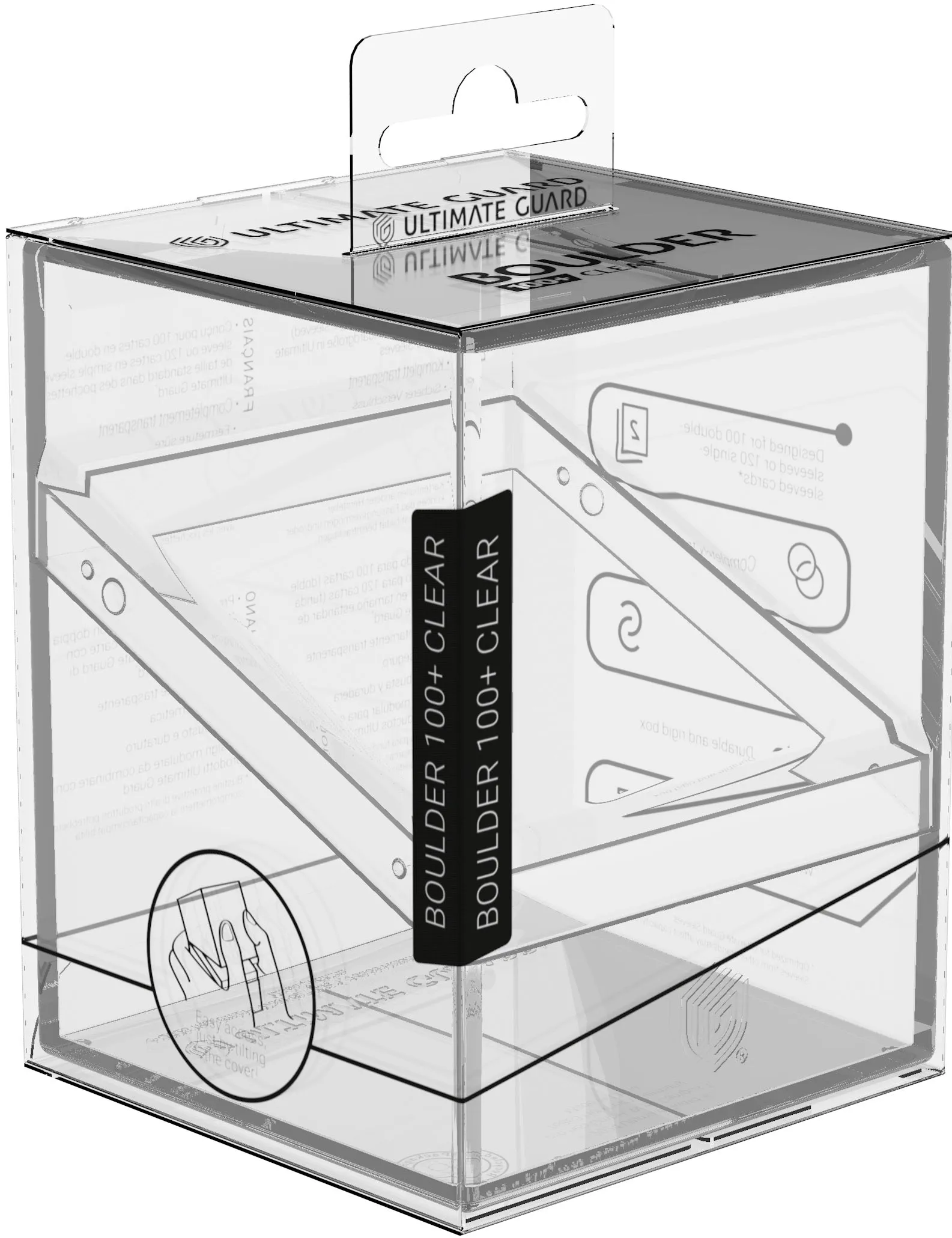 UG DECK CASE BOULDER 100  CLEAR